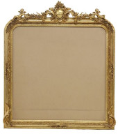 LARGE LOUIS XV STYLE GILT CHER