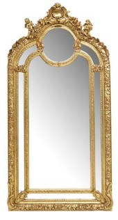 LARGE LOUIS XV STYLE GILT PARC