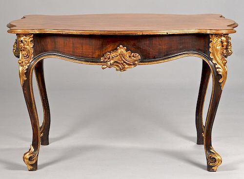 LARGE LOUIS XV STYLE ROSEWOOD