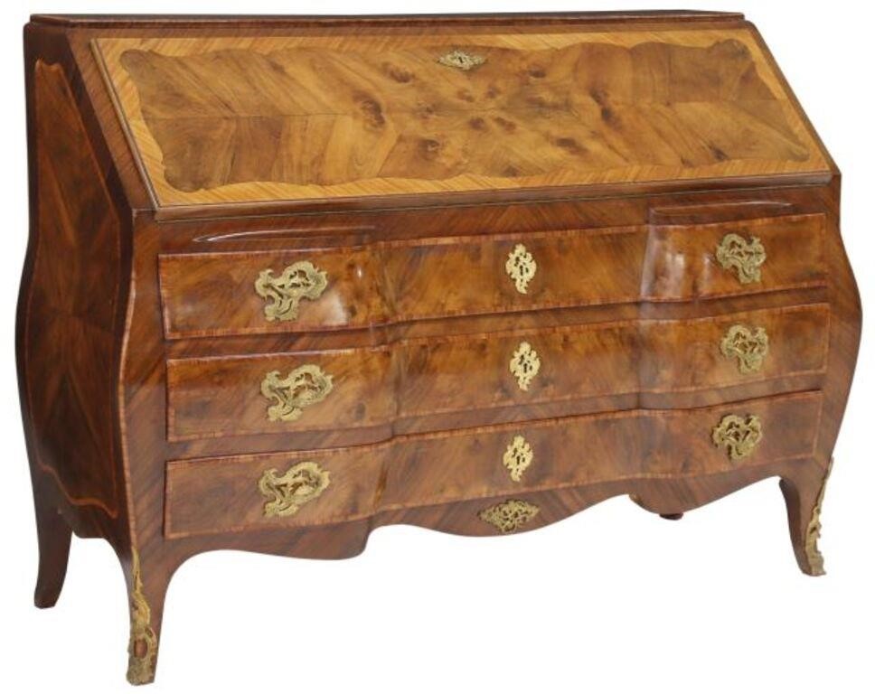 LARGE LOUIS XV STYLE WALNUT