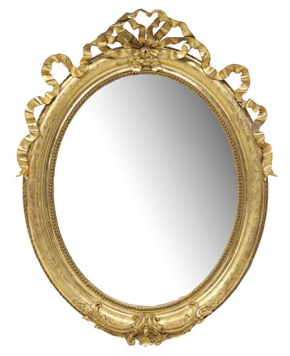 LARGE LOUIS XVI STYLE GILTWOOD WALL