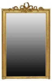 LARGE LOUIS XVI STYLE GILTWOOD