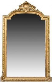 LARGE LOUIS XVI STYLE GILTWOOD