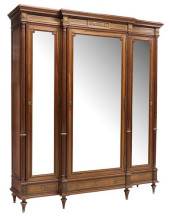 LARGE LOUIS XVI STYLE MAHOGANY