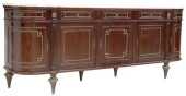LARGE LOUIS XVI STYLE MARBLE-T