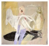 LARGE LUIS CAMPOS PAINTING PIC