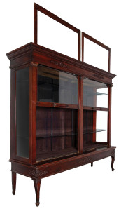LARGE MAHOGANY COUNTRY STORE D