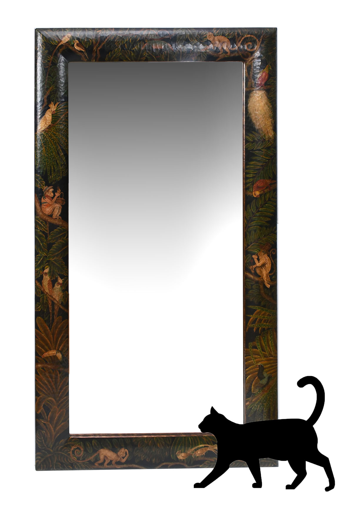 LARGE MAITLAND SMITH JUNGLE MIRROR: