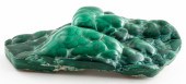 LARGE MALACHITE GEODE SPECIMEN