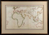 LARGE MAP TRACKING SHIPPING RO