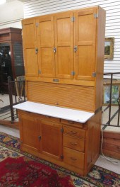 LARGE MAPLE HOOSIER KITCHEN CA