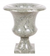 LARGE MARBLE GARDEN URNunsigne