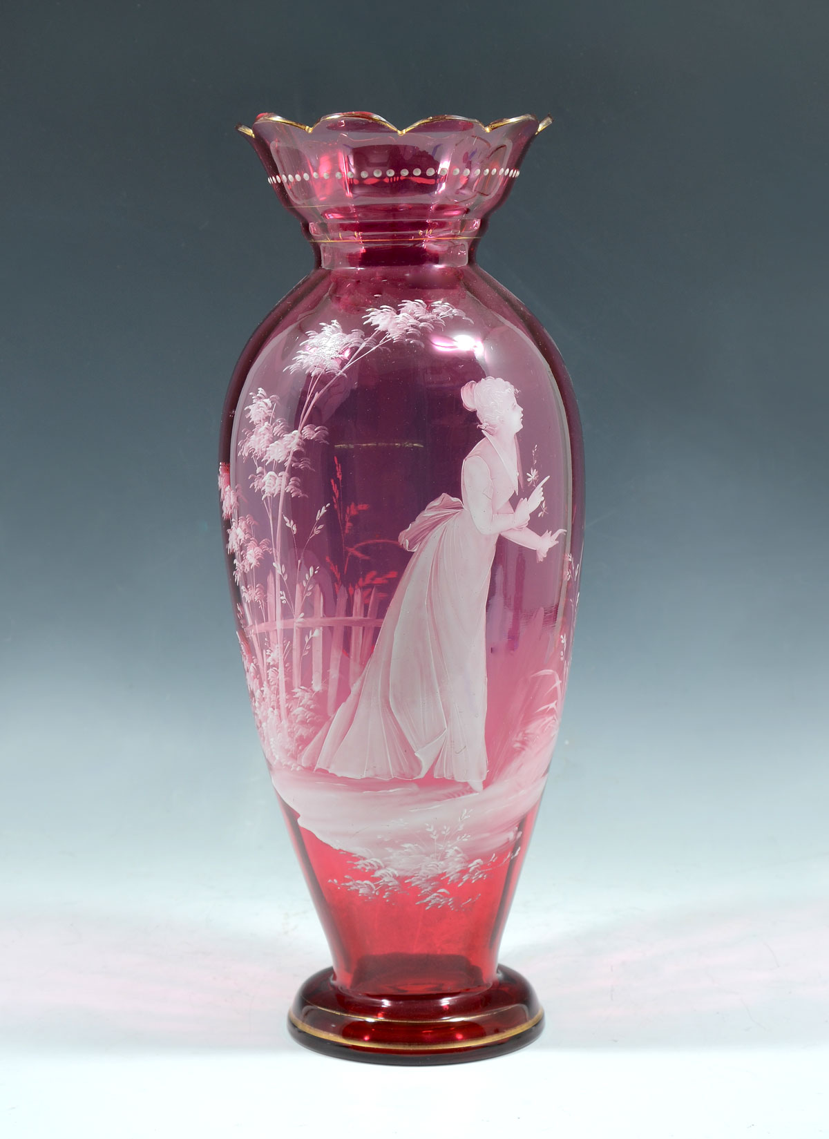 LARGE MARY GREGORY CRANBERRY