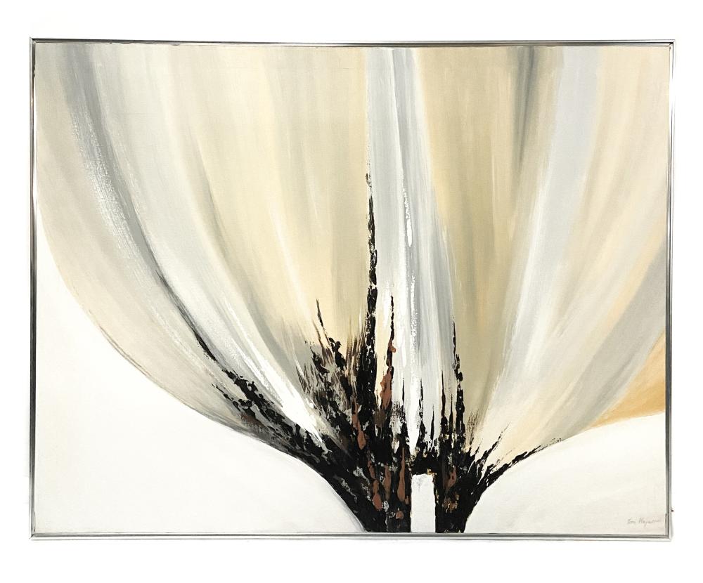 LARGE MCM ABSTRACT PAINTING, TOM