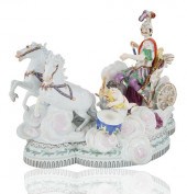 LARGE MEISSEN ALLEGORICAL PORC