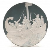 LARGE METTLACH STONEWARE CHARG