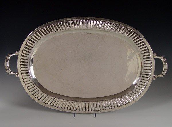 LARGE MEXICAN STERLING HANDLED