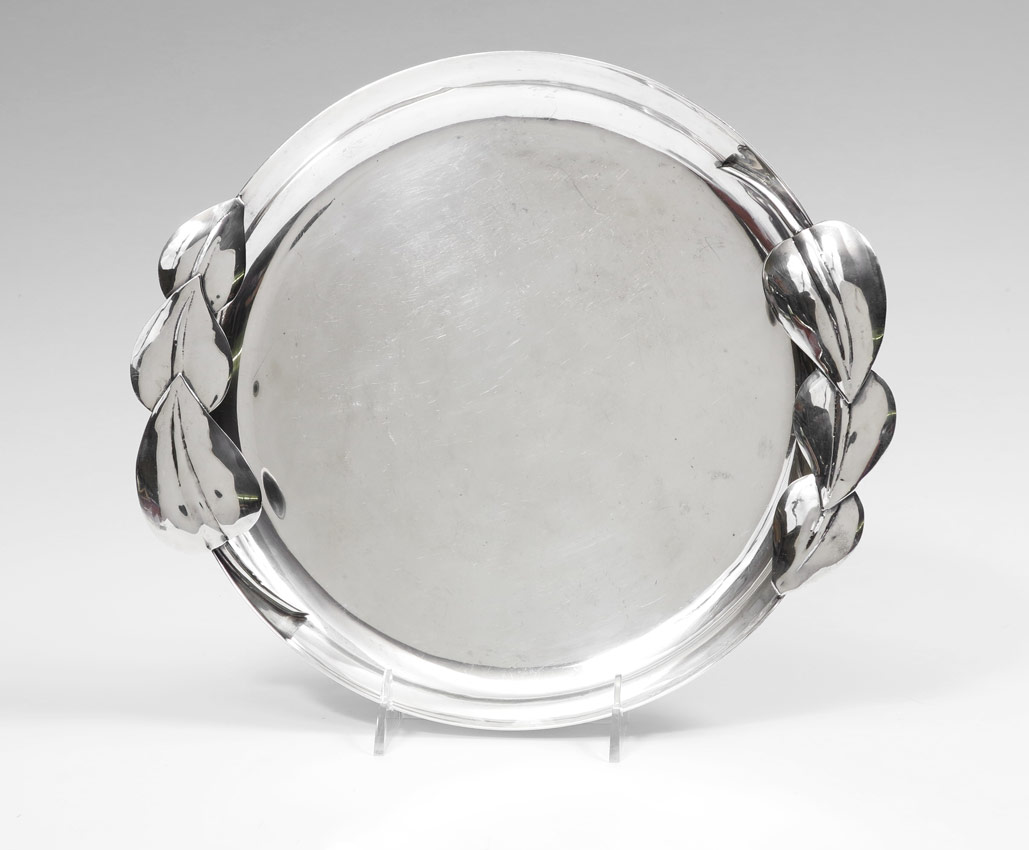 LARGE MEXICAN STERLING SERVING TRAY