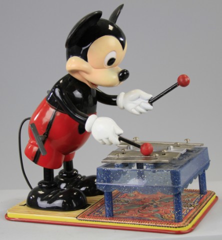 LARGE MICKEY MOUSE XYLOPHONE PLAYER