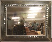 LARGE MIDCENTURY SILVERED PIER