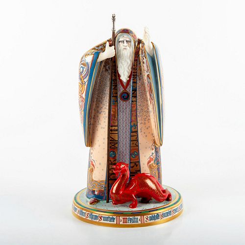 LARGE MINTON FIGURINE, MERLIN,