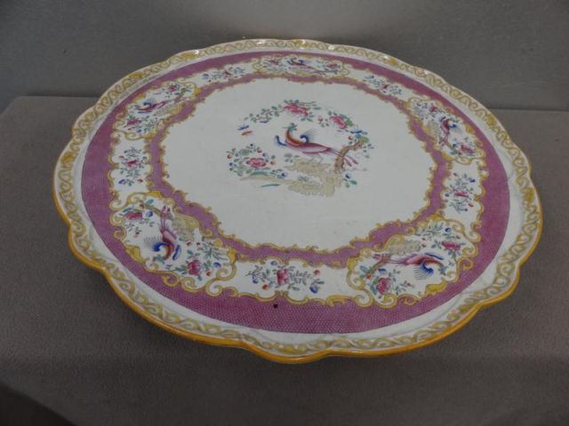 Large Minton Porcelain Lazy Susan /