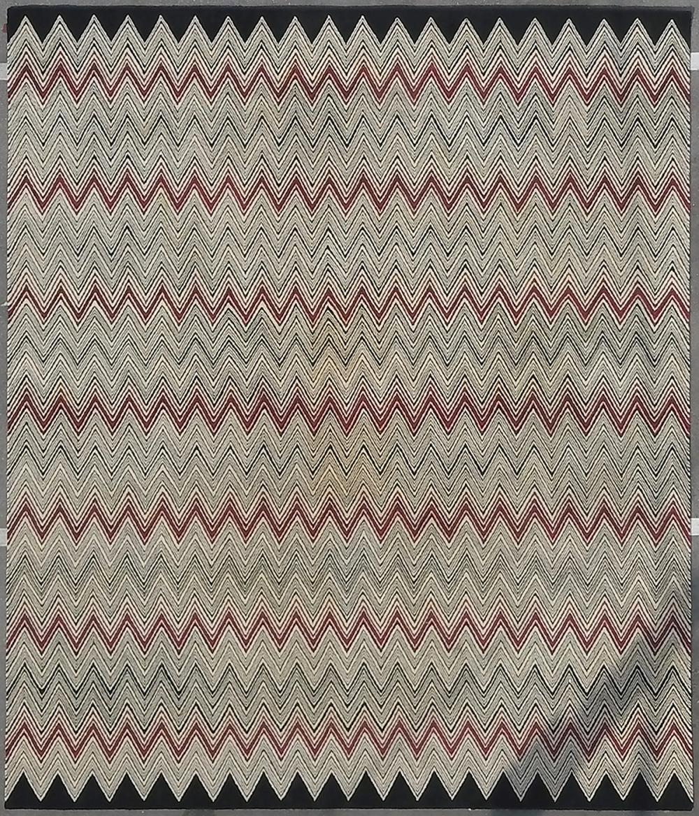 LARGE MISSONI WOOL 'ZIGZAG'