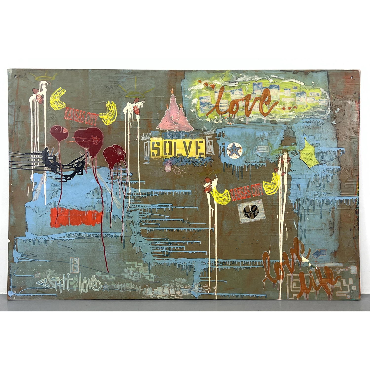 Large Mixed media Kansas City