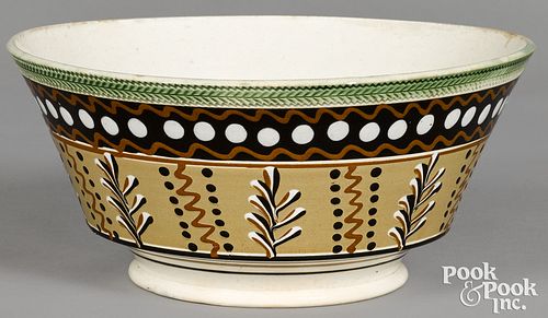 LARGE MOCHA BOWL, WITH TWIG