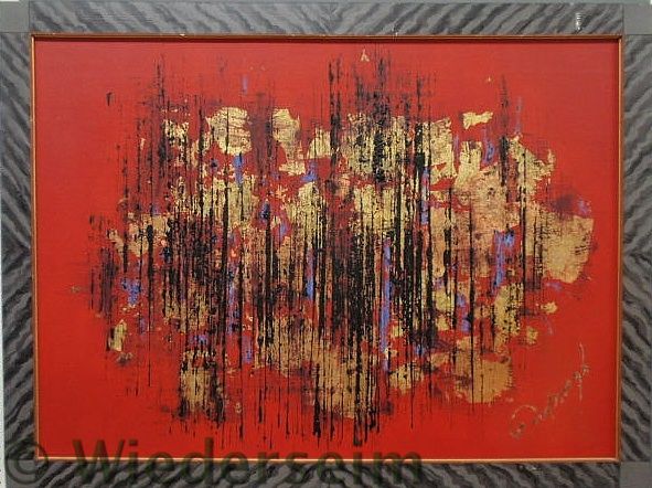 Large modern art abstract