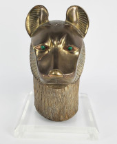 LARGE MODERN BRONZE SCULPTURE