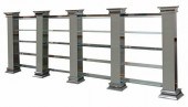 LARGE MODERN GLASS ETAGERE BOO