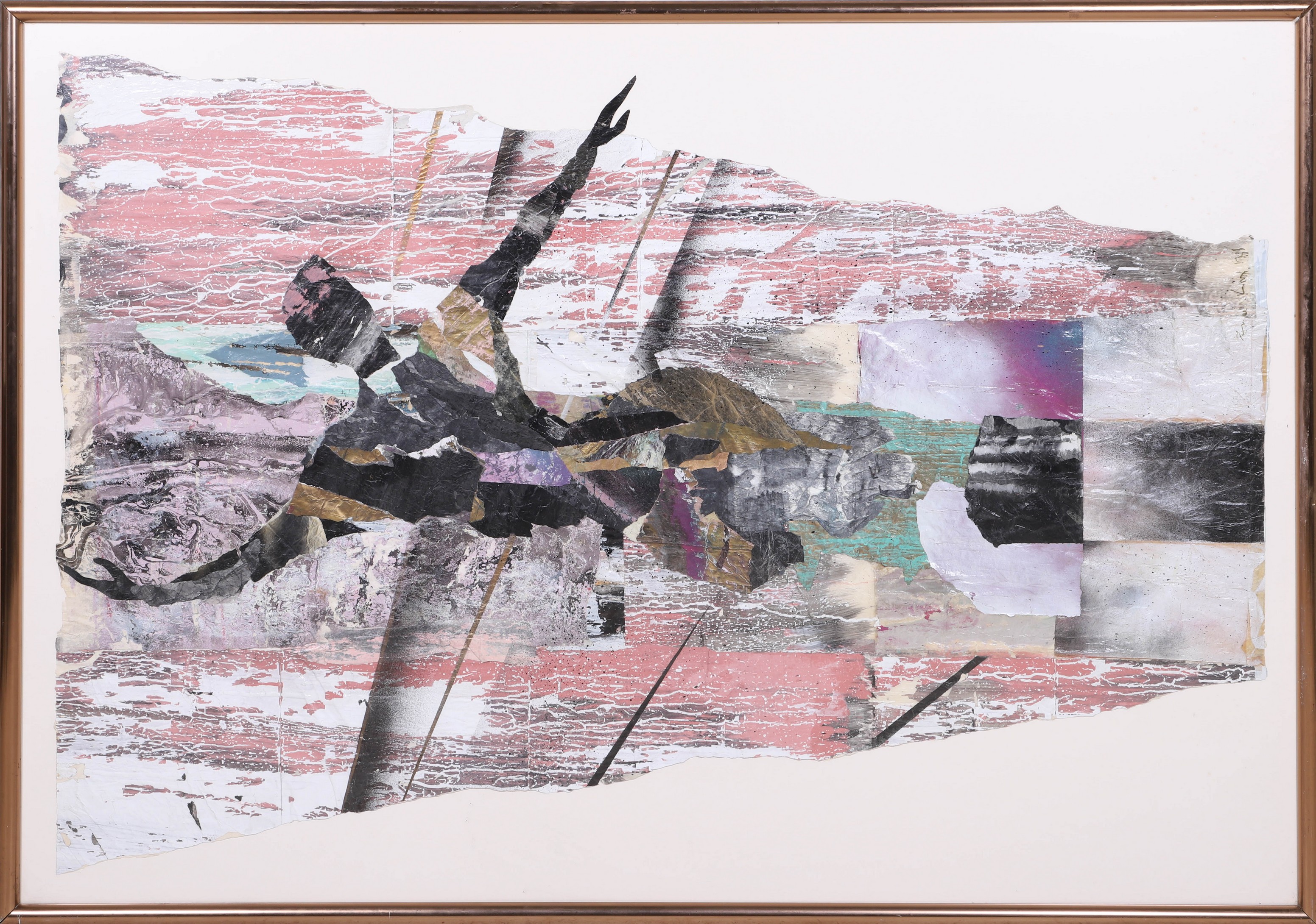 Large Modern Painting of a