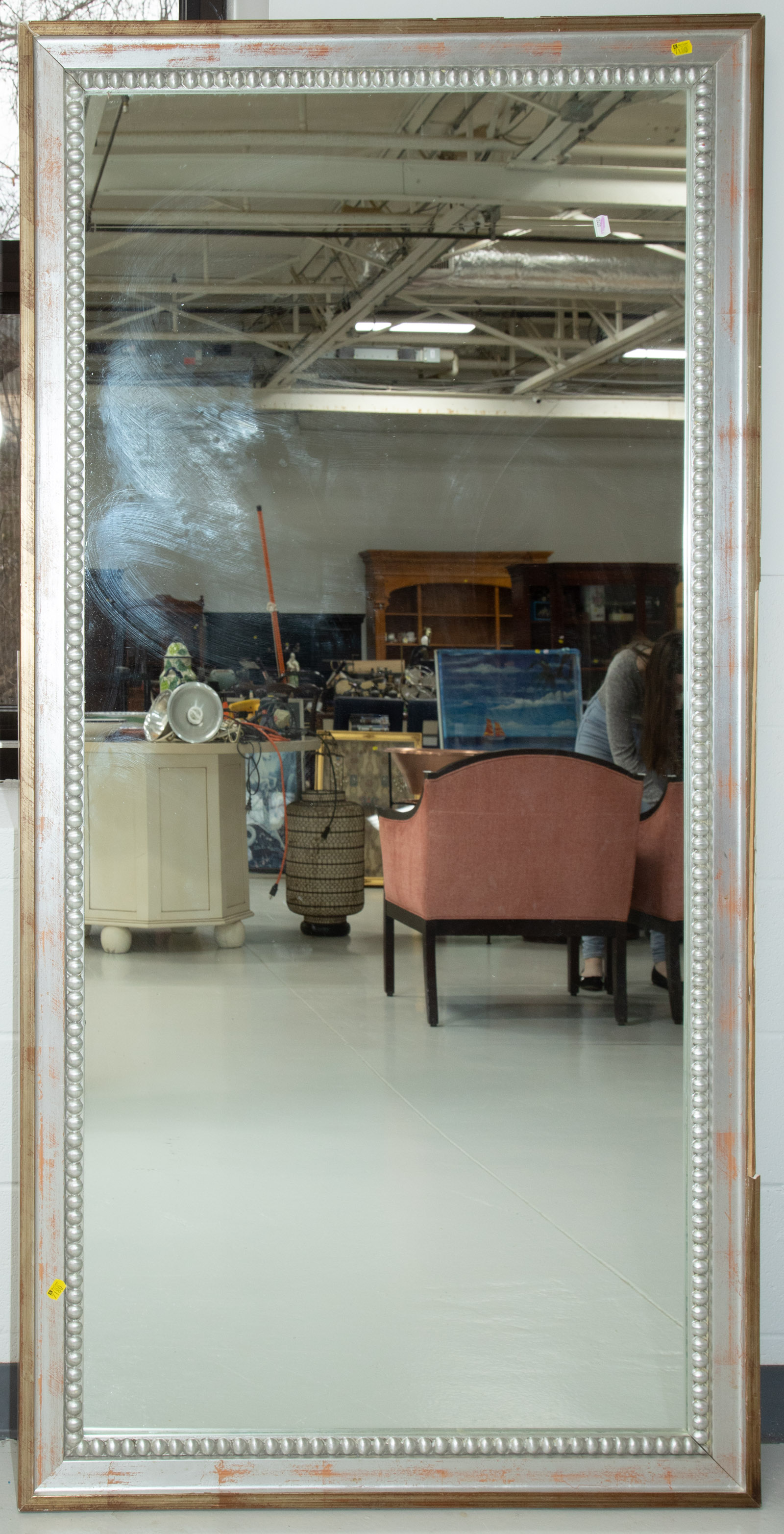 LARGE MODERN WALL MIRROR .