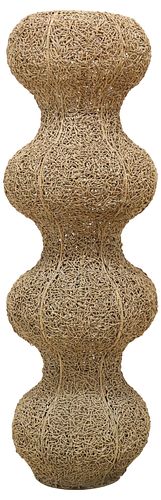 LARGE MODERN WOVEN RATTAN