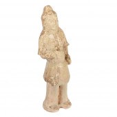 LARGE MONGOLIAN STRAW GLAZED P