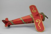 LARGE MONOPLANE BISCUIT TIN Ho