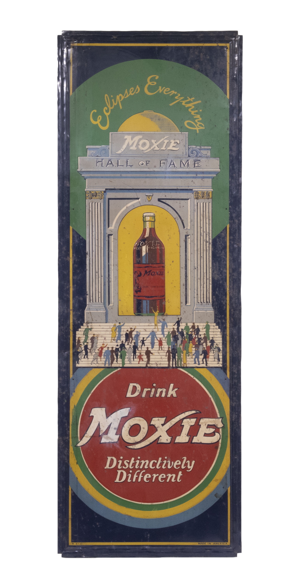 LARGE MOXIE ADVERTISING SIGN
