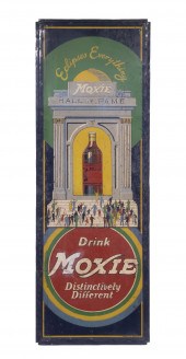 LARGE MOXIE ADVERTISING SIGN C