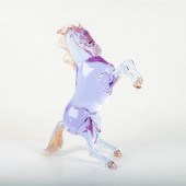 LARGE MURANO ART GLASS SIGNED