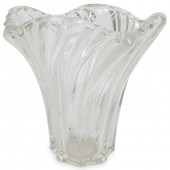 LARGE MURANO STYLE GLASS VASEL