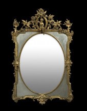 Large Napoleon III Carved Gilt