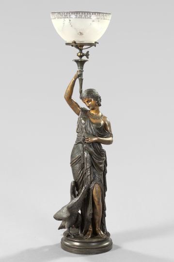 Large Napoleon III Double-Patinated