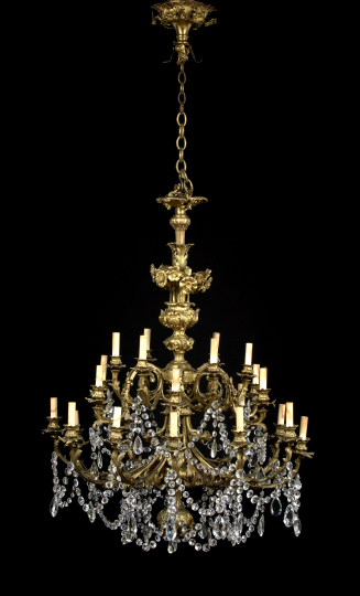 Large Napoleon III Gilt-Brass and