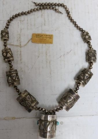 LARGE NATIVE AMERICAN SILVER