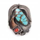 LARGE NATIVE AMERICAN STERLING