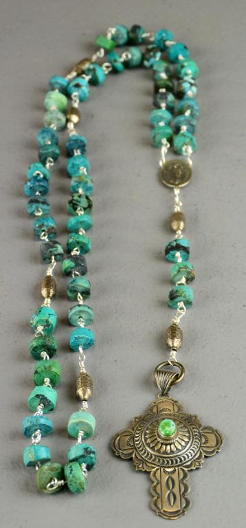 Large Native American Turquoise &