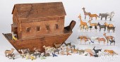 LARGE NATURAL WOOD BARGE BOTTO