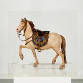 LARGE NEAPOLITAN POLYCHROMED M