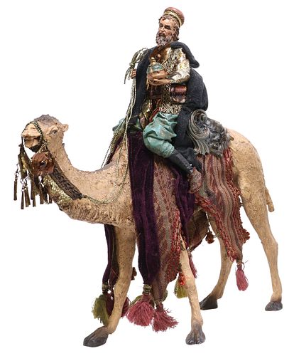 LARGE NEAPOLITAN-STYLE NATIVITY